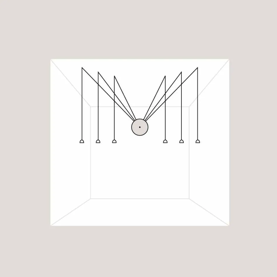 base de rosette système TOSCOT Apuan 230v Made in Toscane Viadurini