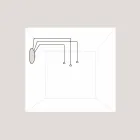 base de rosette système TOSCOT Apuan 230v Made in Toscane Viadurini