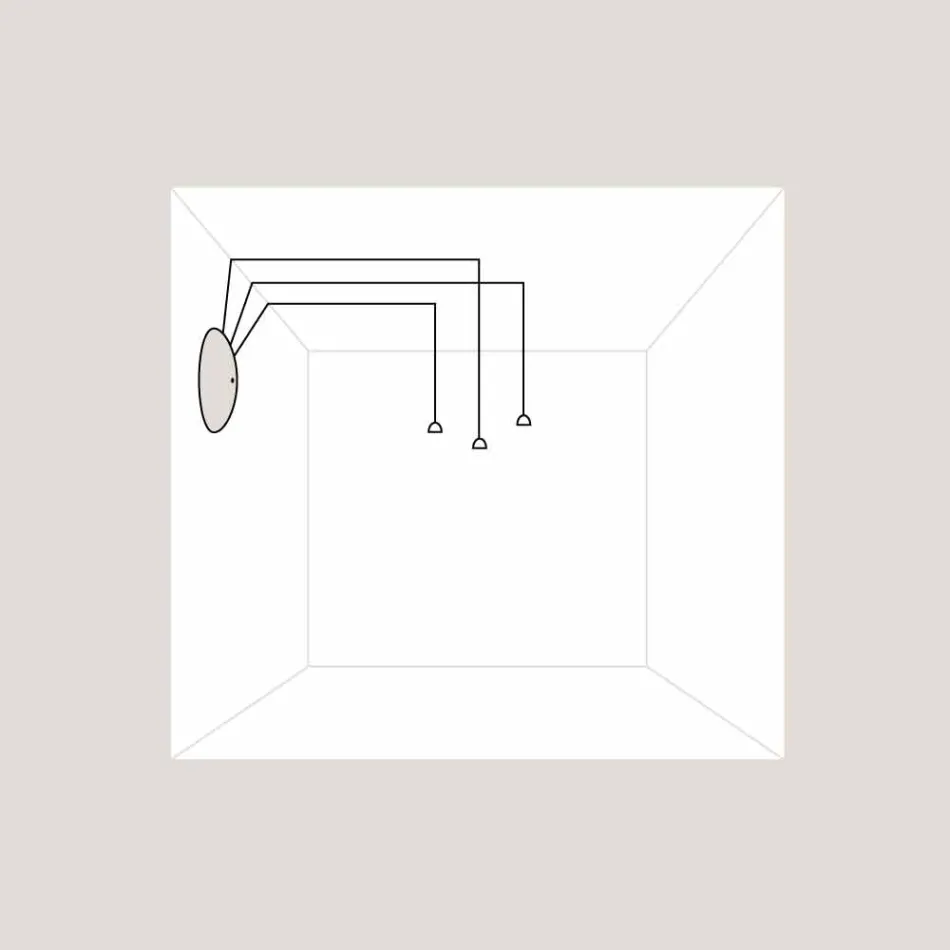 base de rosette système TOSCOT Apuan 230v Made in Toscane Viadurini