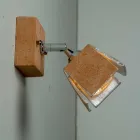 Toscot Piastra spot 1 lumière directionnelle en terre cuite Viadurini