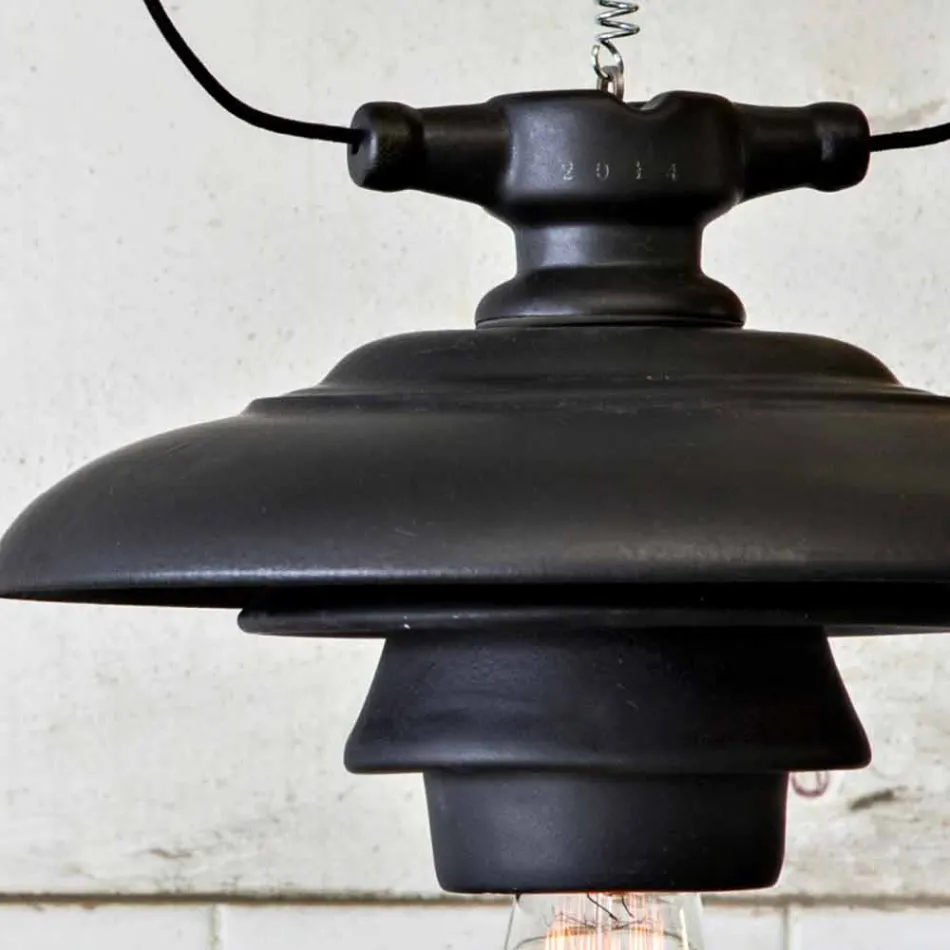 Lampe design céramique suspension TOSCOT Battersea Viadurini