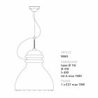 TOSCOT Battersea céramique Lampe suspension contemporaine Viadurini