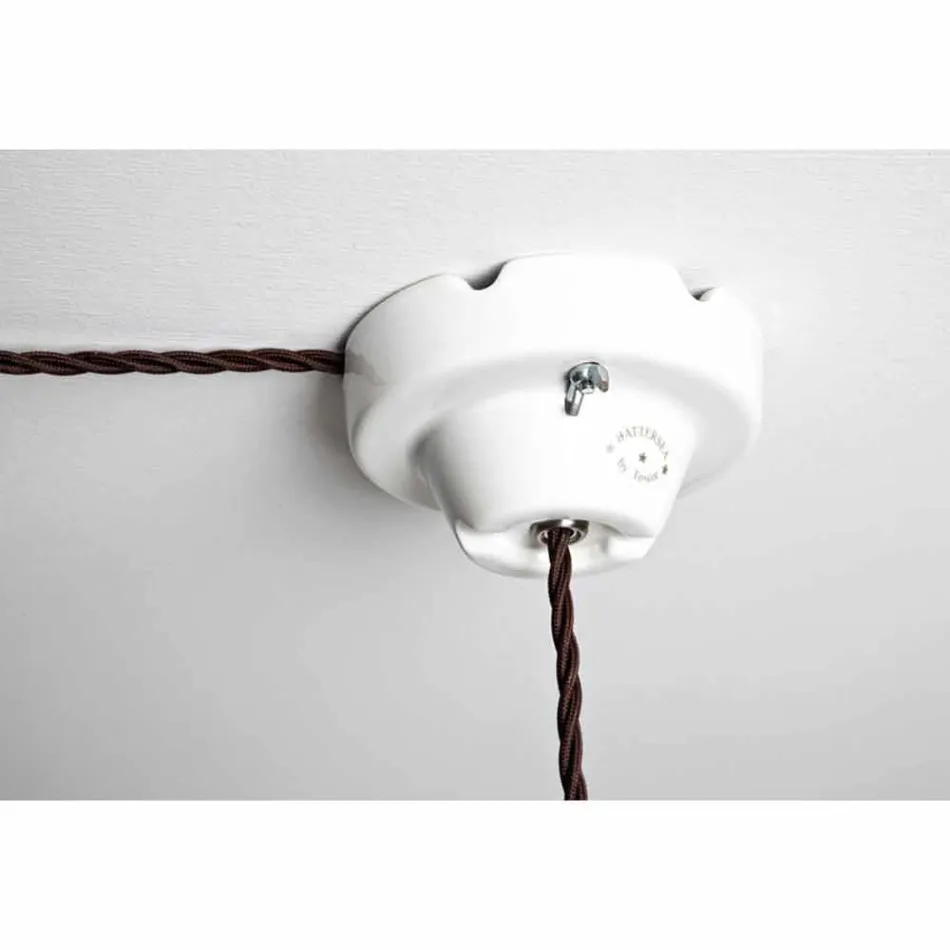 TOSCOT Battersea grand plafond rose Made in Toscane Viadurini