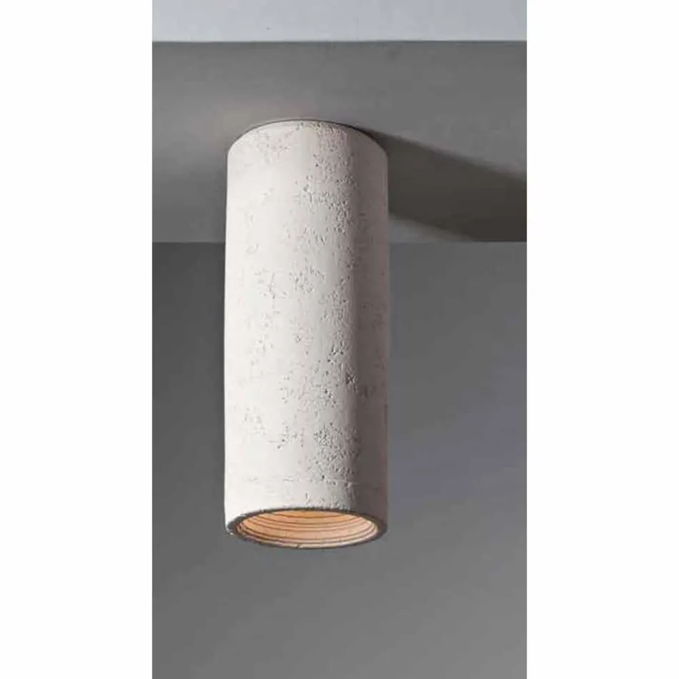 TOSCOT Karst grande lumière plafond Ø 13 x H 31cm Made in Toscane Viadurini