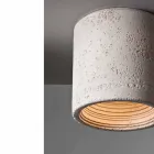 TOSCOT lumière plafond Karst Ø 13 cm Made in Toscane Viadurini