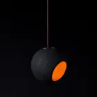 Lampe à suspension en terre cuite de style contemporain Toscot Newton Viadurini