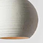 TOSCOT Newton Lampe suspension contemporaine en terre cuite faits à la main Viadurini