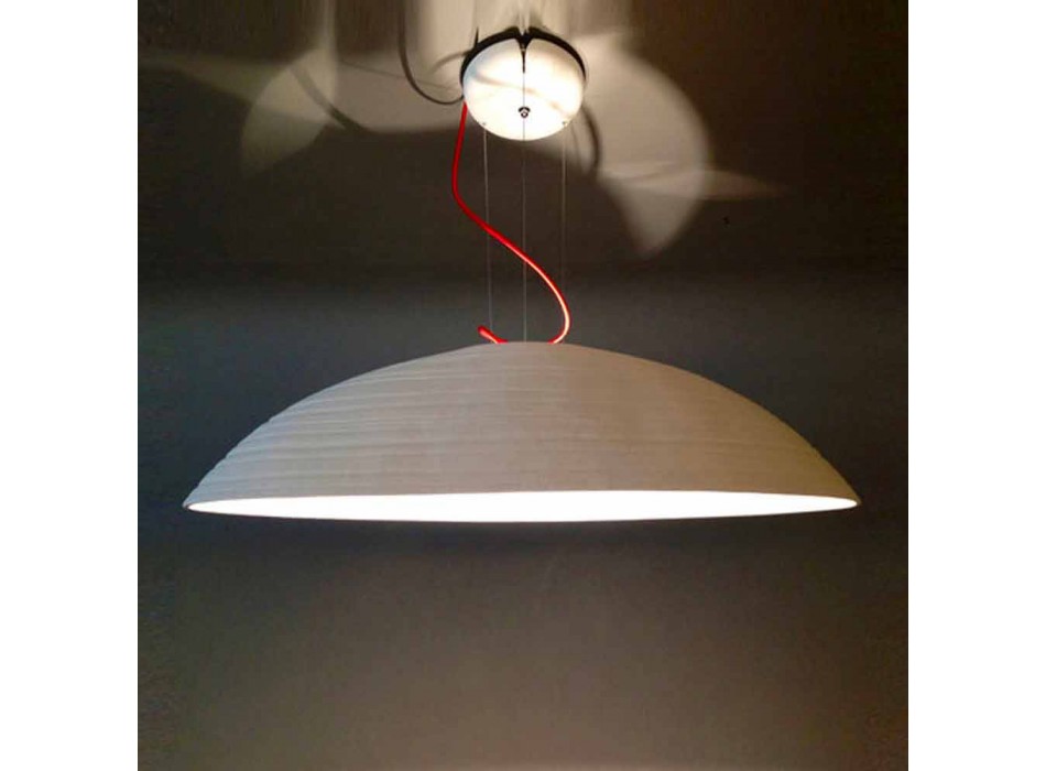 TOSCOT lampe Notorius suspension ovale faite en Toscane Viadurini