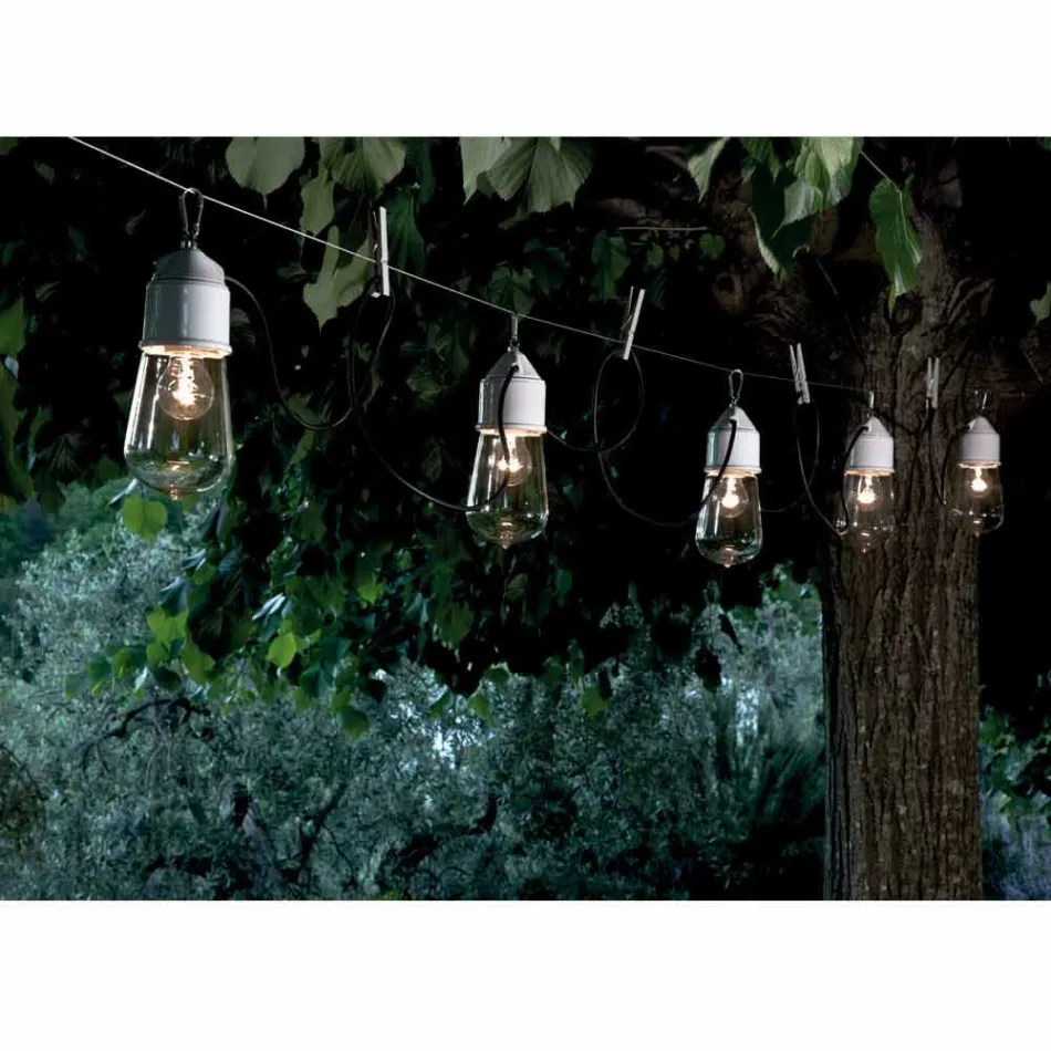 TOSCOT lampe suspendue XXe siècle avec rosette Viadurini