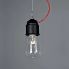 TOSCOT lampe suspendue XXe siècle avec rosette Viadurini
