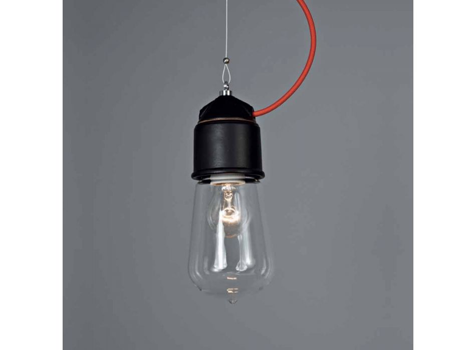 TOSCOT lampe suspendue XXe siècle avec rosette Viadurini