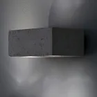 Applique de jardin LED Toscot Smith en terre cuite, fabriquée en Toscane Viadurini