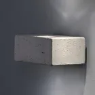 Applique de jardin LED Toscot Smith en terre cuite, fabriquée en Toscane Viadurini