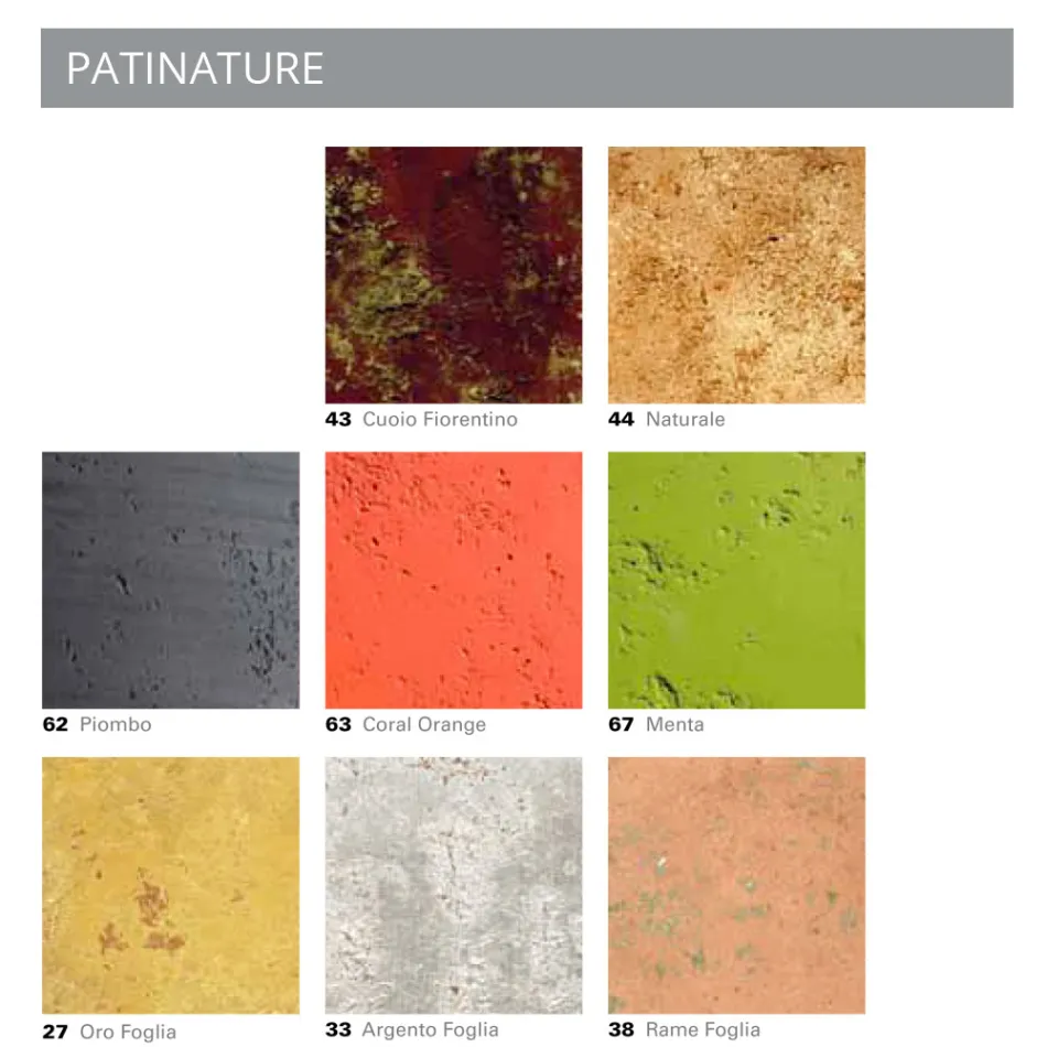 Toscot Torino applique en terre cuite faite en Toscane Viadurini