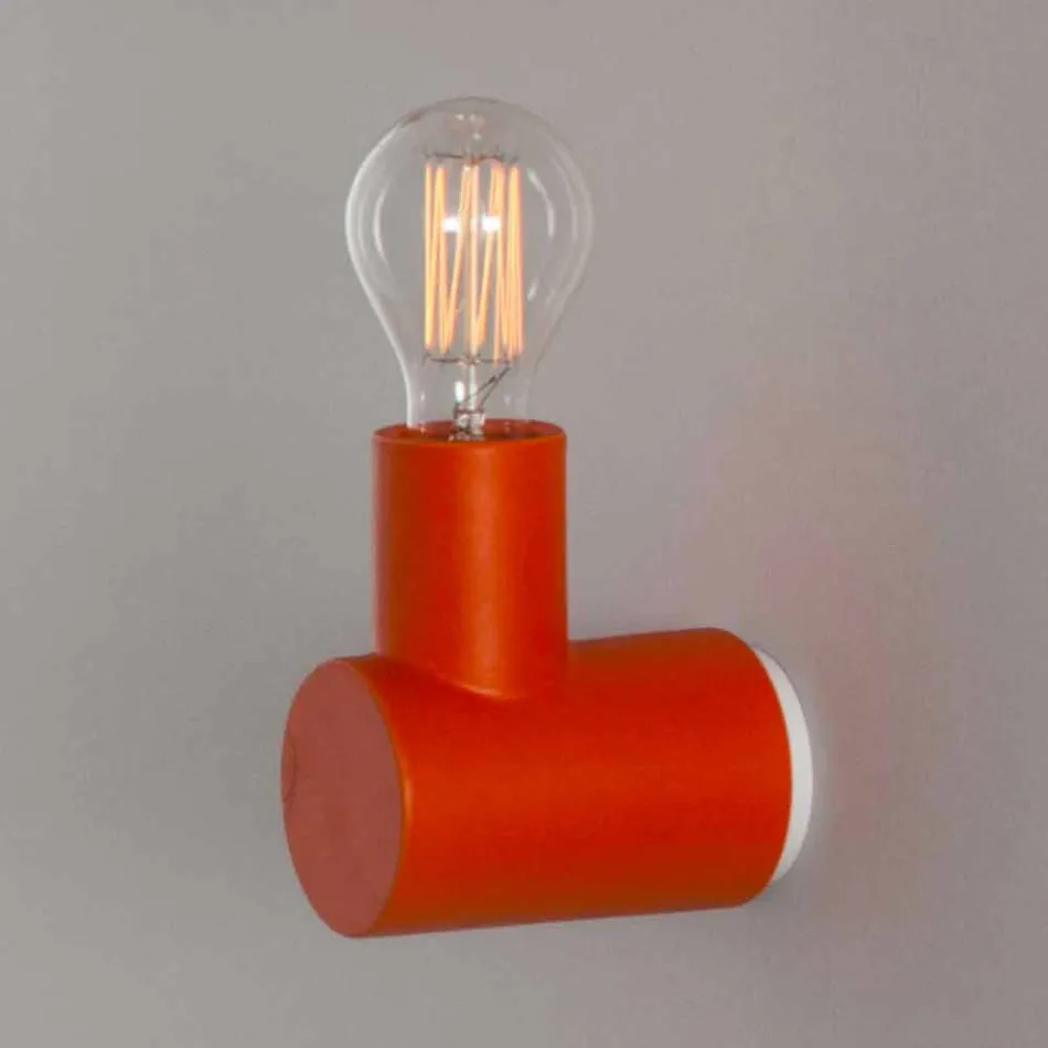 Lampe TOSCOT Wall Traffic en céramique faite en Toscane Viadurini