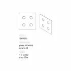 Toscot Vivaldi applique murale en terre cuite fabriquée en Italie Viadurini