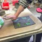 Toscot Vivaldi applique murale en terre cuite fabriquée en Italie Viadurini