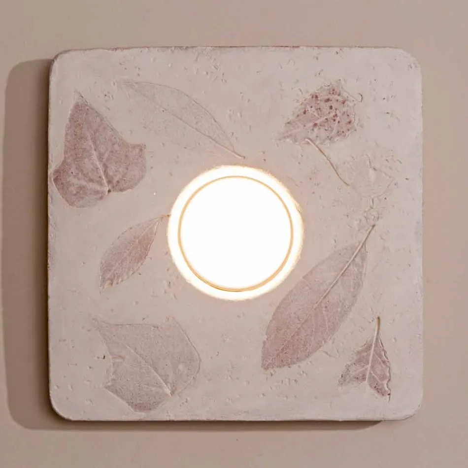 Applique Toscot Vivaldi en terre cuite fabriquée en Italie Viadurini