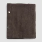 Nappe Modulable en Lin Coloré avec Boutonnières et 10 Boutons - Méditerranée Viadurini