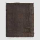 Nappe Modulable en Lin Coloré avec Boutonnières et 10 Boutons - Méditerranée Viadurini