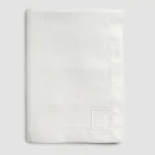 Nappe Modulable en Lin Coloré avec Boutonnières et 10 Boutons - Méditerranée Viadurini