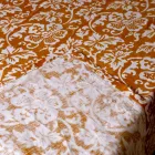 Nappe 100% italienne en lin artisanal avec imprimé à la main en une seule pièce - Marques Viadurini