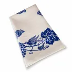 Nappe Artistique Haute en Lin Imprimé à la Main Art Italien - Marques Viadurini