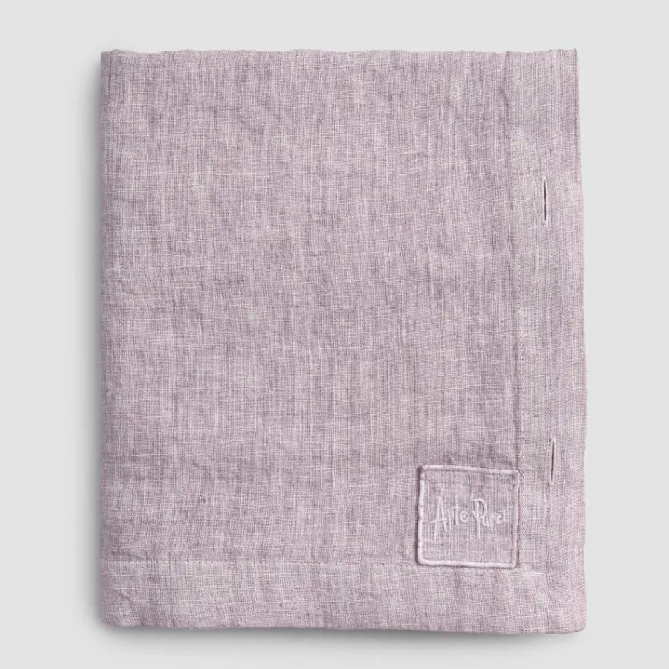 Nappe Rectangulaire en Lin avec Boutonnières et 10 Boutons, Luxe - Méditerranée Viadurini