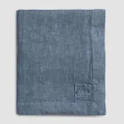 Nappe rectangulaire en lin avec boutonnières et 12 boutons de luxe - Méditerranée Viadurini