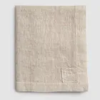 Nappe rectangulaire en lin avec boutonnières et 12 boutons de luxe - Méditerranée Viadurini