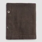 Nappe rectangulaire en lin avec boutonnières et 12 boutons de luxe - Méditerranée Viadurini