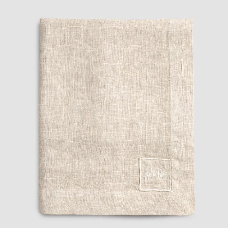 Nappe de Luxe Modulaire en Lin Coloré avec Boutonnières et 12 Boutons - Méditerranée Viadurini