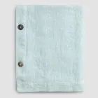 Nappe de Luxe Modulaire en Lin Coloré avec Boutonnières et 12 Boutons - Méditerranée Viadurini