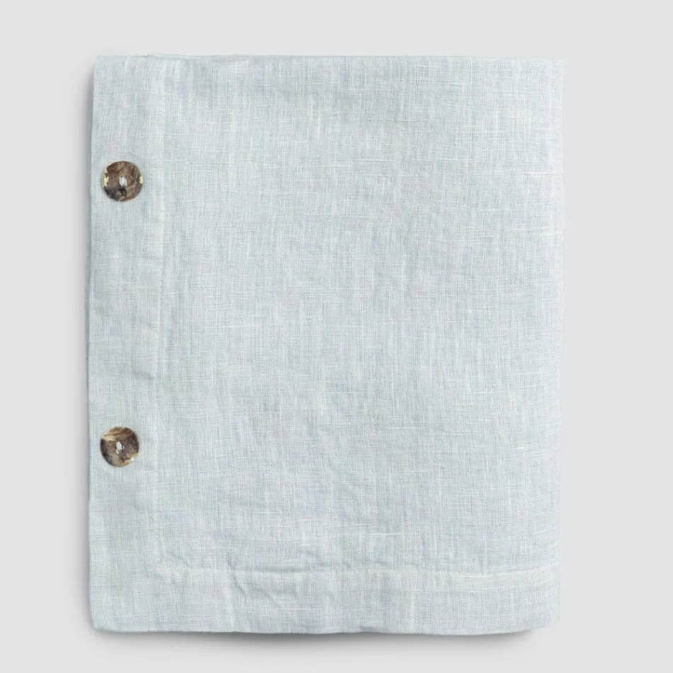 Nappe de Luxe Modulaire en Lin Coloré avec Boutonnières et 12 Boutons - Méditerranée Viadurini