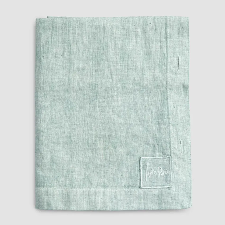 Nappe de Luxe Modulaire en Lin Coloré avec Boutonnières et 12 Boutons - Méditerranée Viadurini