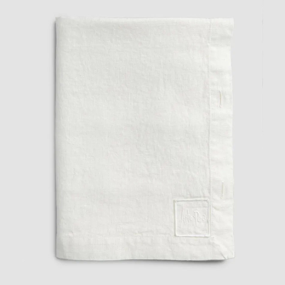 Nappe de Luxe Modulaire en Lin Coloré avec Boutonnières et 12 Boutons - Méditerranée Viadurini