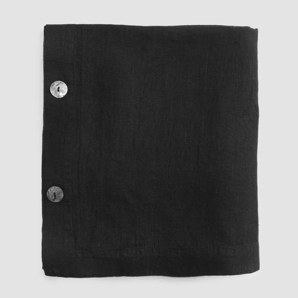 Nappe de Luxe Modulaire en Lin Coloré avec Boutonnières et 12 Boutons - Méditerranée Viadurini