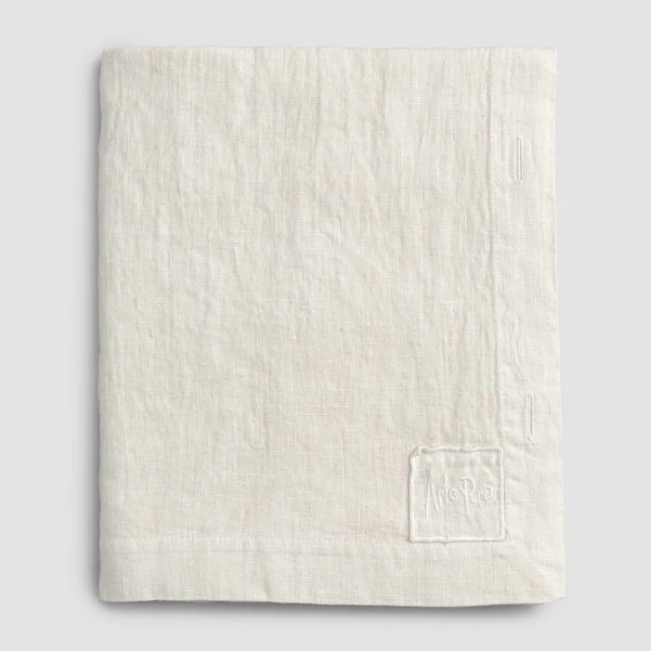 Nappe de Luxe Modulaire en Lin Coloré avec Boutonnières et 12 Boutons - Méditerranée Viadurini