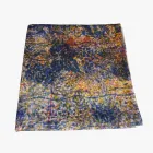 Nappe artisanale italienne de haute qualité avec coton imprimé à la main Viadurini