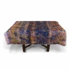 Nappe italienne de haute qualité en coton imprimé à la main - Marques Viadurini