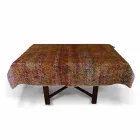 Nappe italienne de haute qualité en coton imprimé à la main - Marques Viadurini