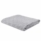 Trio de serviettes de bain en tissu éponge, visage et invité - Ginestra Viadurini