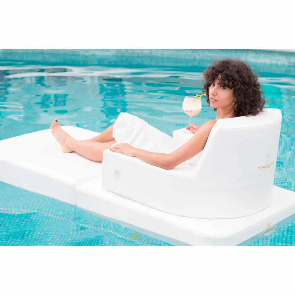 Fauteuil flottant Trona Basic pour piscine moderne fabriqué en Italie Viadurini