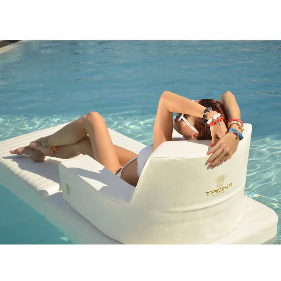 Fauteuil flottant Trona Basic pour piscine moderne fabriqué en Italie Viadurini
