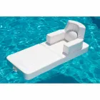 Trona chaise flottante design blanc fabriqué en Italie Viadurini