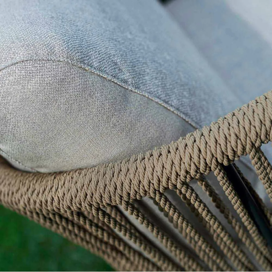 Varaschin Babylon 2 places canapé avec un design moderne Viadurini