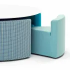 Varaschin Big In & Out table de jardin + 8 fauteuils design modernes Viadurini