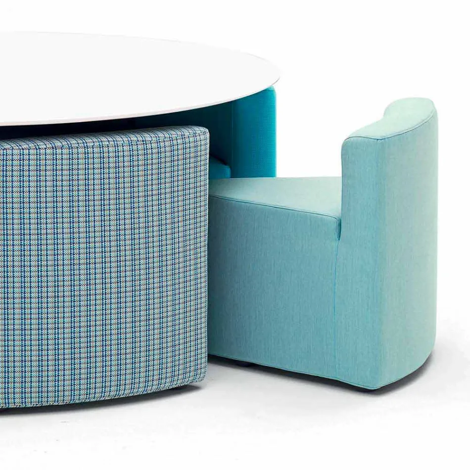 Varaschin Big In & Out table de jardin + 8 fauteuils design modernes Viadurini