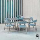 Varaschin chaise intelligente de jardin design moderne, 6 pièces Viadurini