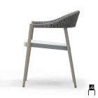 Varaschin chaise intelligente de jardin design moderne, 6 pièces Viadurini